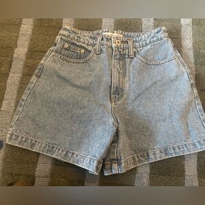 L.A. Blues Light Blue Denim Jean Shorts